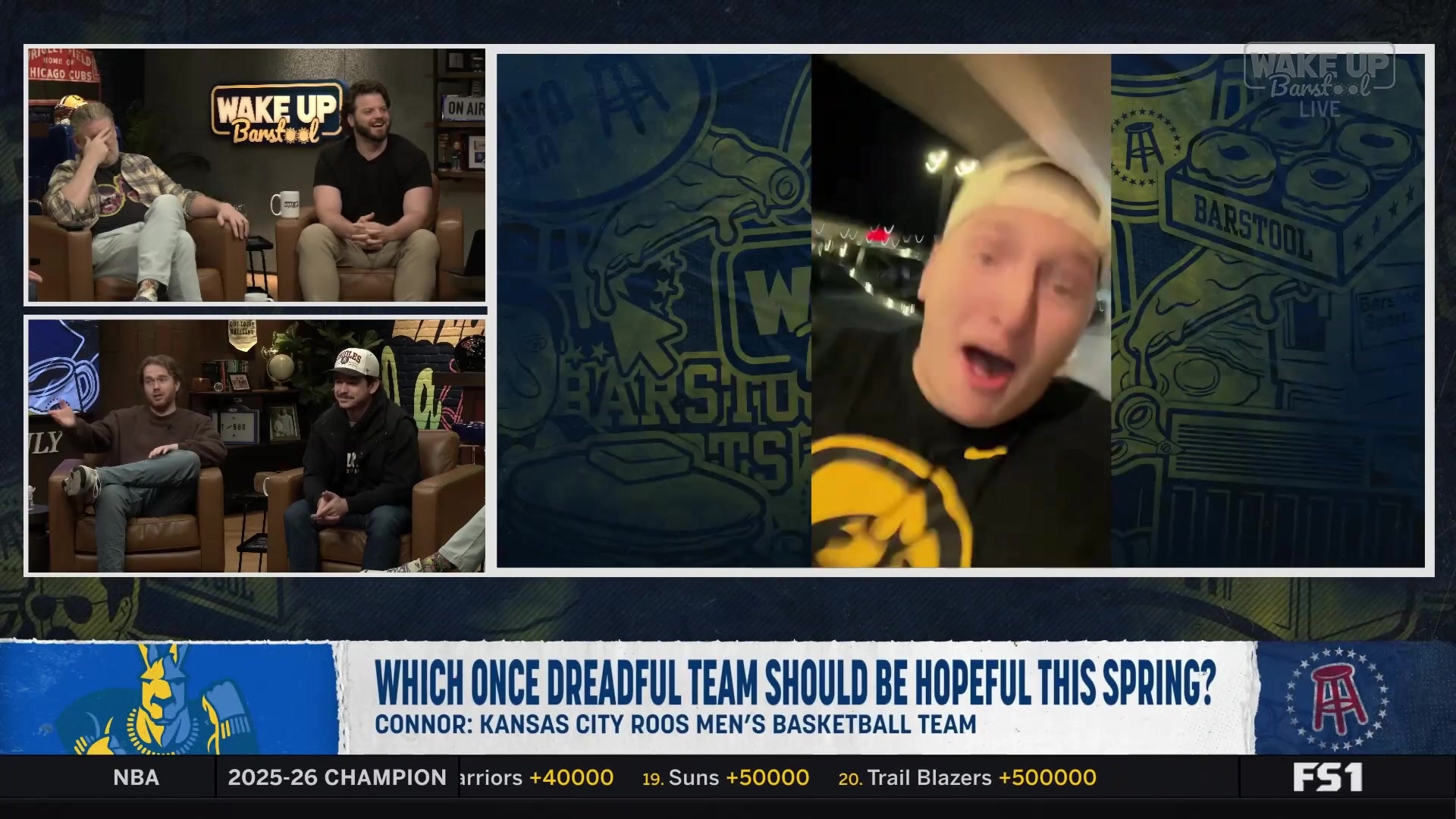 Barstool Greg's magic touch revives Kansas City Roos basketball