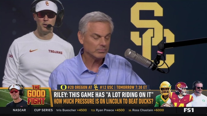Colin Cowherd breaks down the high-stakes matchup between USC and Oregon
