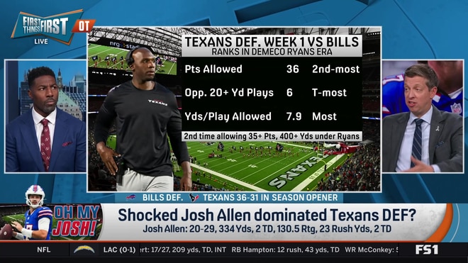 Why the Bills' dominant win over the Texans was a massive statement