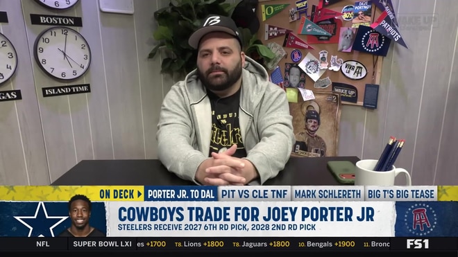 Jersey Jerry reacts to Steelers trading Joey Porter Jr. to Cowboys