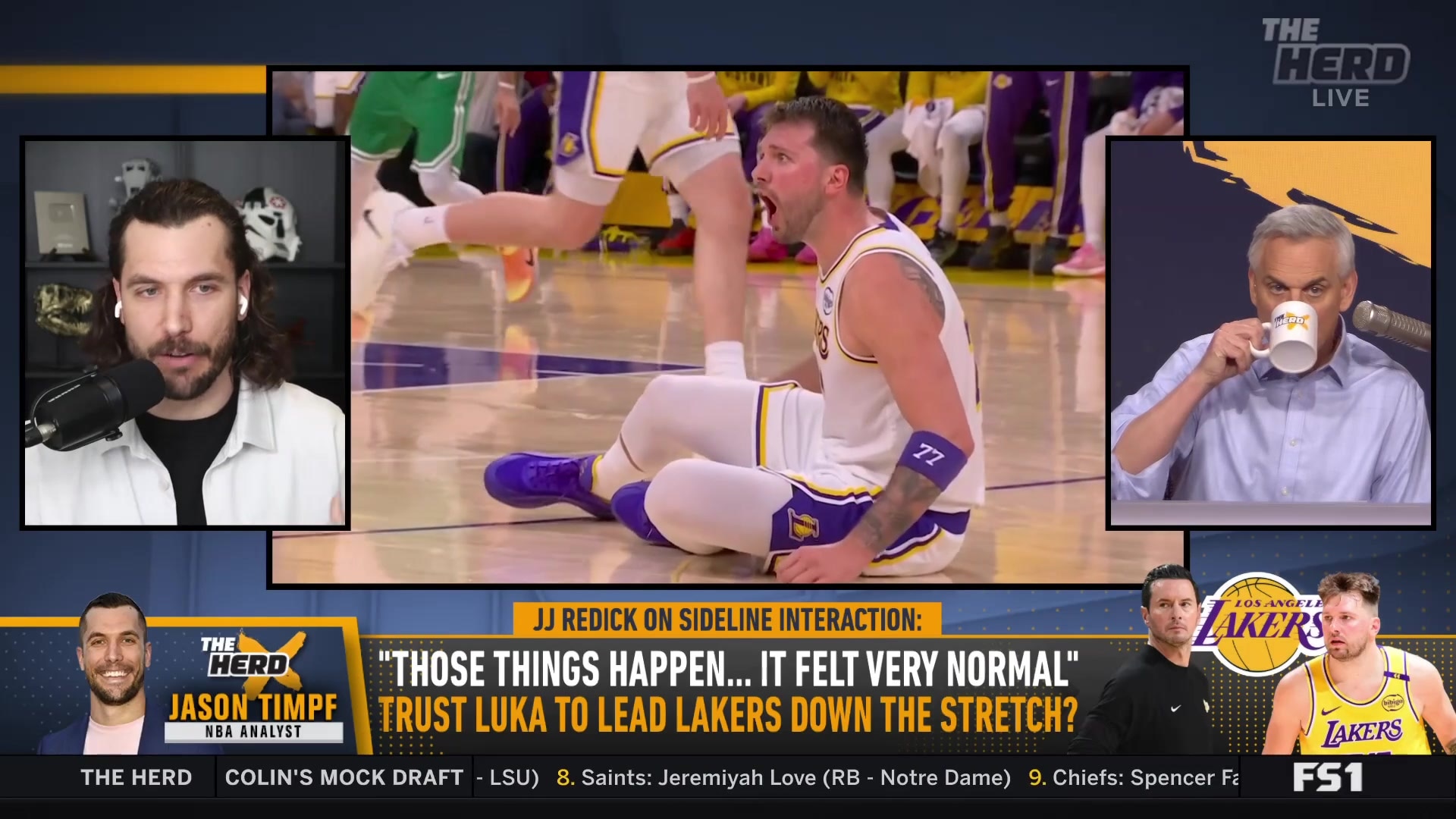 Trust Luka Doncic to lead Lakers down the stretch?