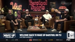 Wake Up Barstool hosts and Vanderbilt OL Cade McConnell try smelling salts