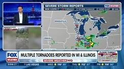 Tornado rips roofs off homes in Wisconsin as severe storms batter Midwest