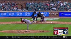Riley Greene rips an RBI double off the wall