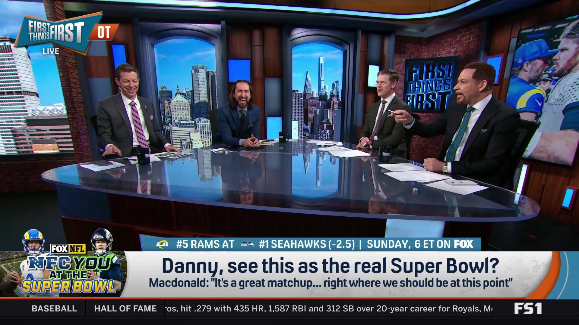 Historical upsets challenge claims of a 'real Super Bowl' before the finals