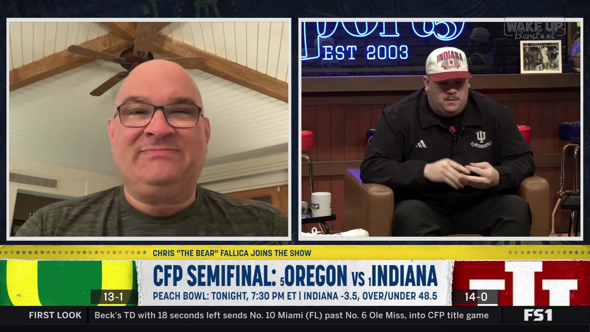 Chris Fallica's keys to victory and betting picks for Oregon vs. Indiana semifinal