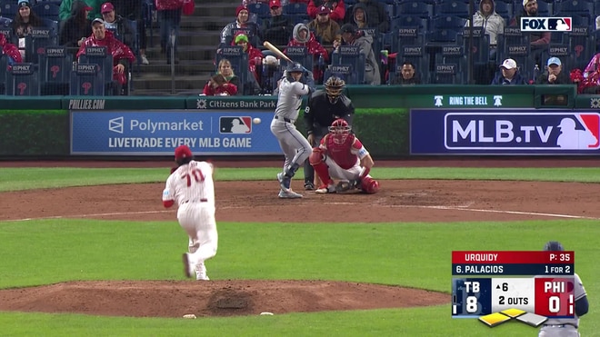 Richie Palacios hits a two-run single
