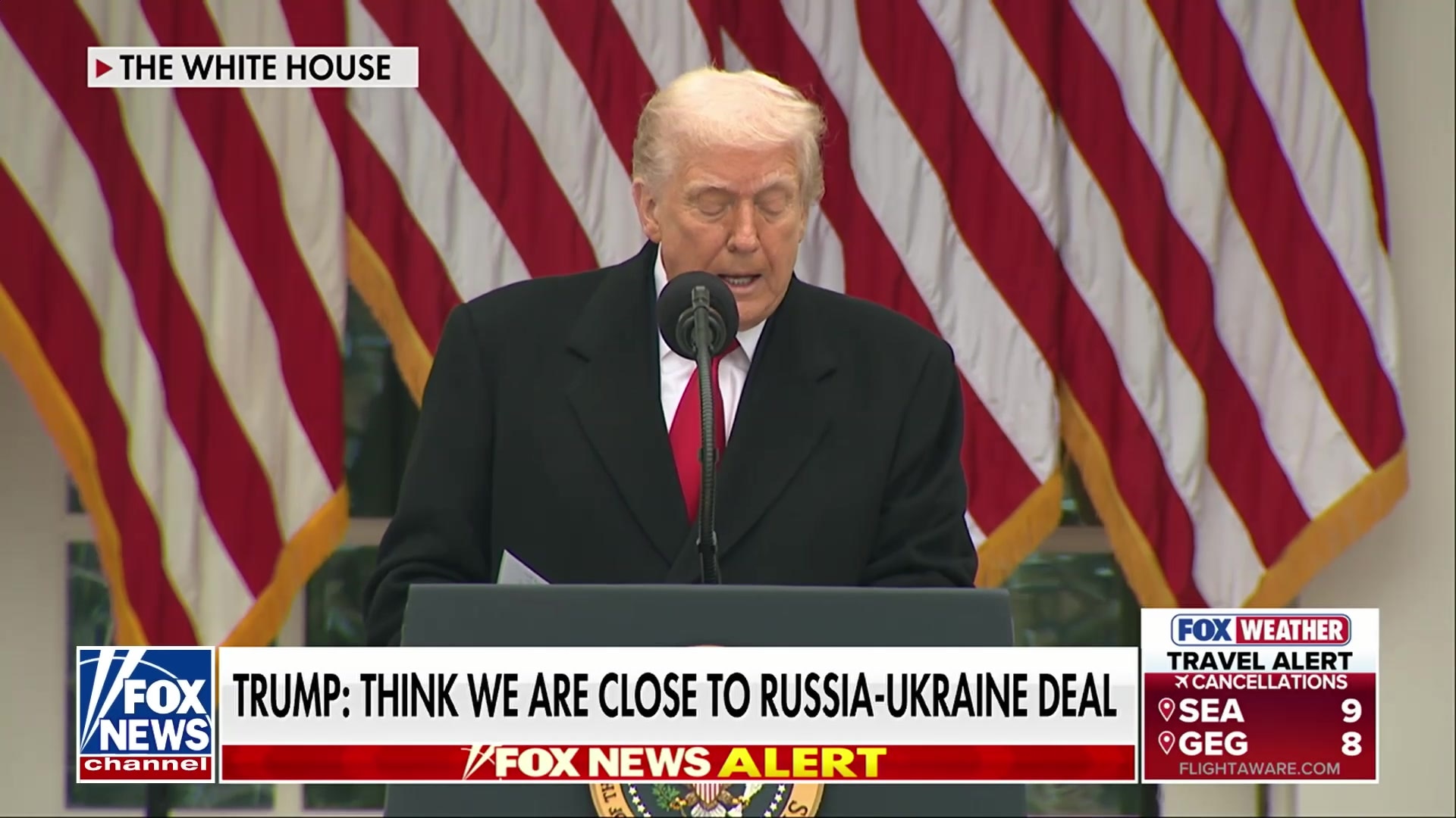 Donald Trump states he is "very close to a deal" between Russia and Ukraine