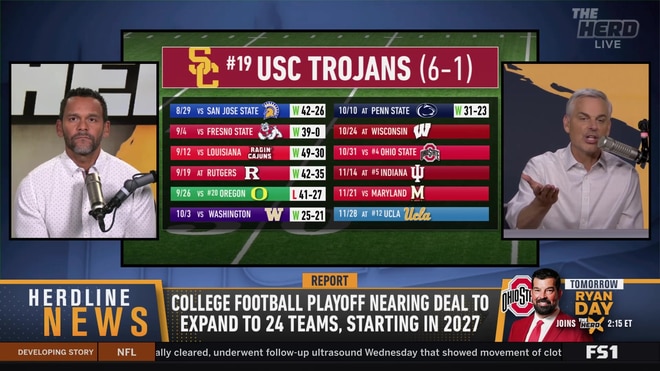 How a 24-team playoff format will save college football scheduling