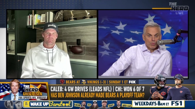Greg Olsen discusses how the run game impacts QB performance in the NFL