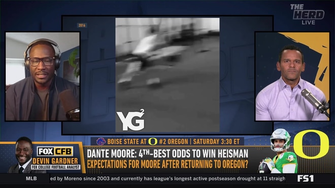 Devin Gardner reacts to Dante Moore's Heisman hype at Oregon