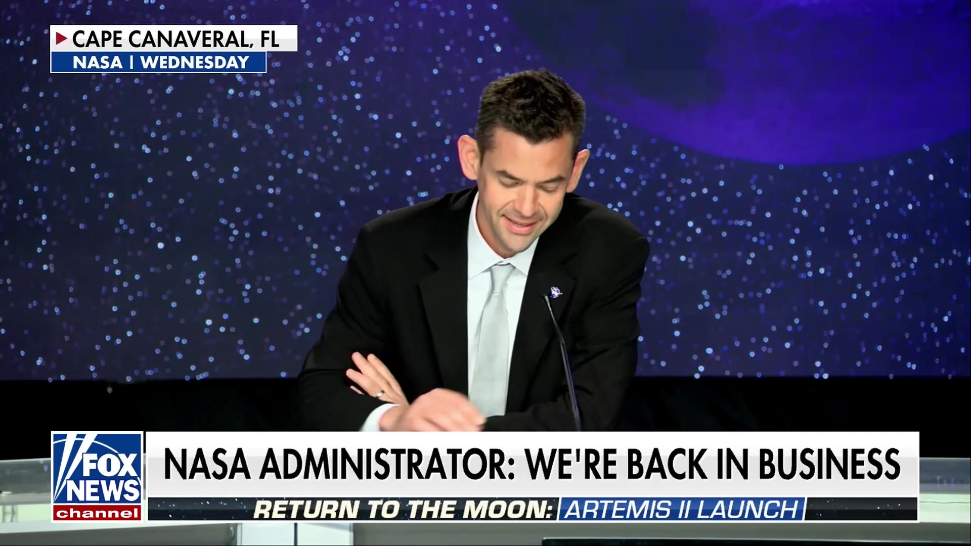 NASA: Artemis II mission launches to the moon, we're back in business