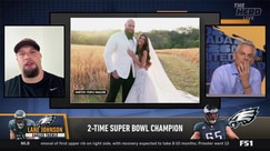 Lane Johnson on Returning to Eagles: "I love competing"