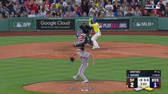 Nick Sogard hits a game-tying RBI double in the 9th