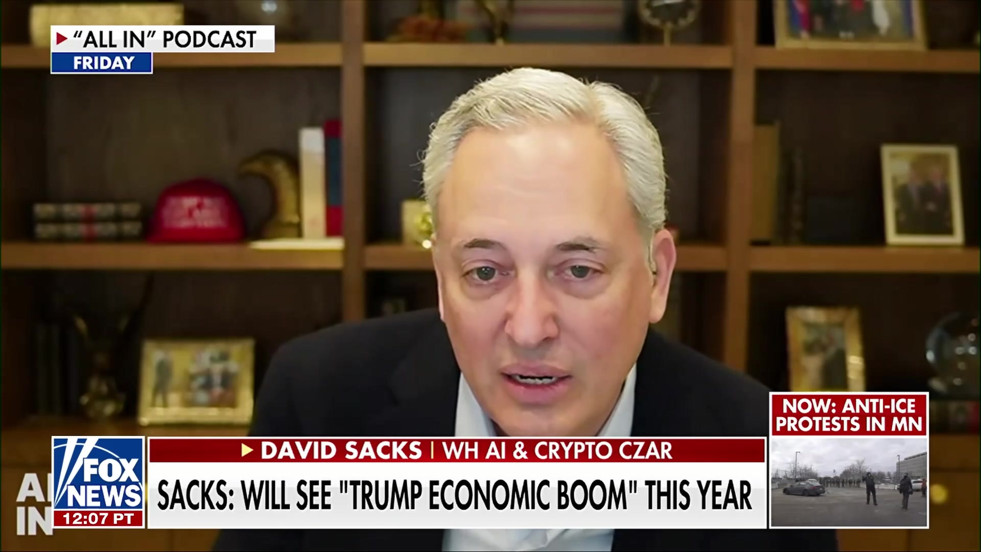 'All In' podcast hosts David Sacks and Chamath Palihapitiya declare 'Trump boom' and advise against shorting US economy