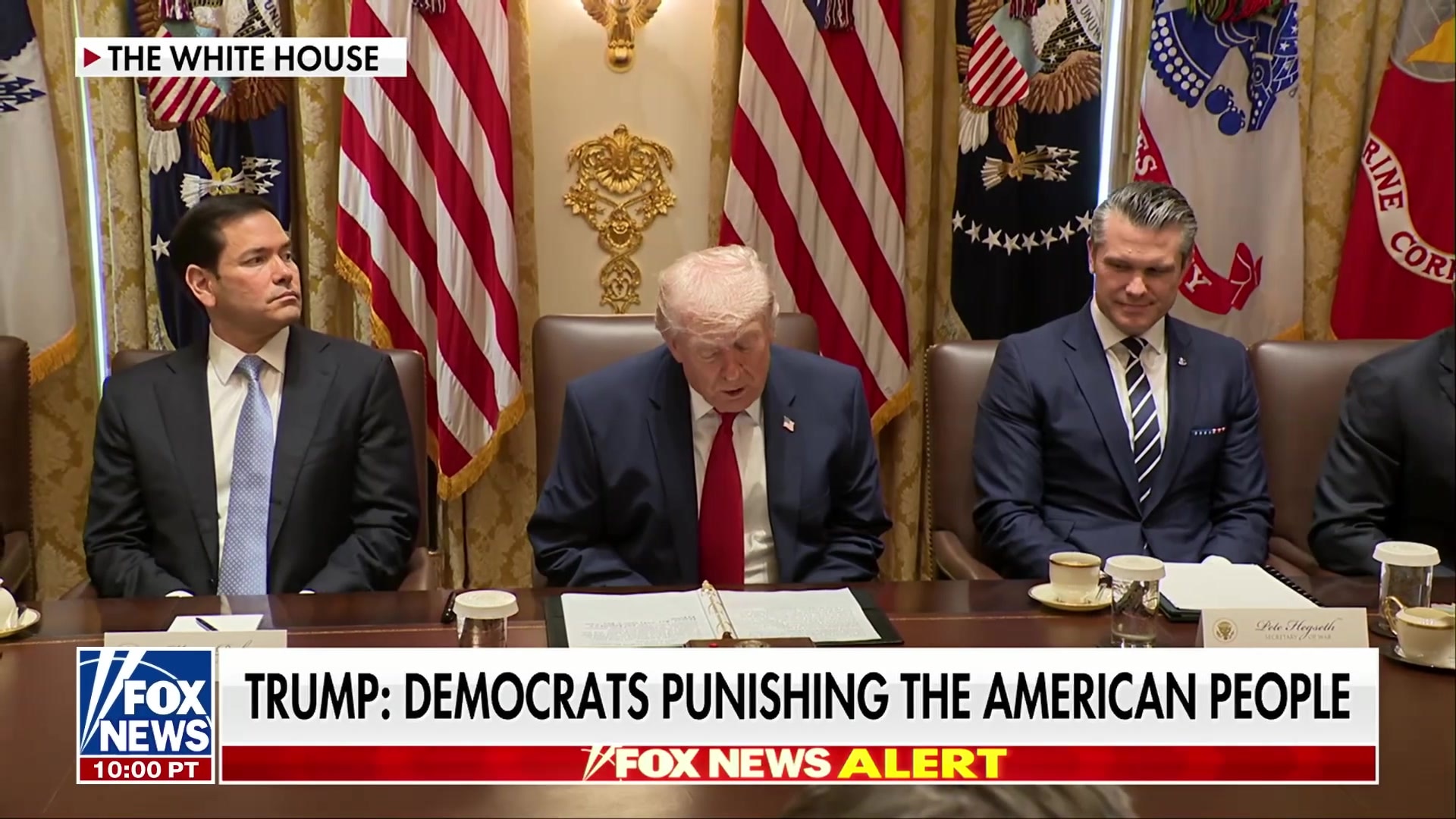 Trump: Democrats punishing the American people with shutdown
