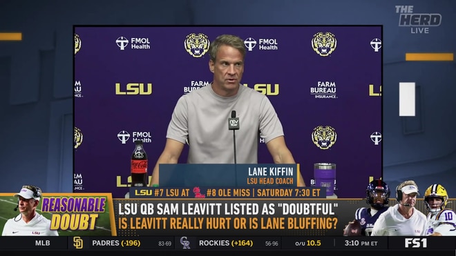 Colin Cowherd defends Lane Kiffin's trolling tactics ahead of LSU matchup