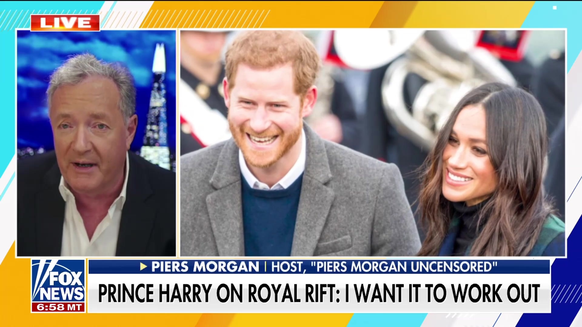 Watch Piers Morgan demands Prince Harry apologize to the royal family ...