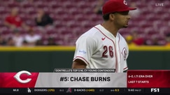 Reds' Chase Burns is a Top 5 NL Cy Young Contender