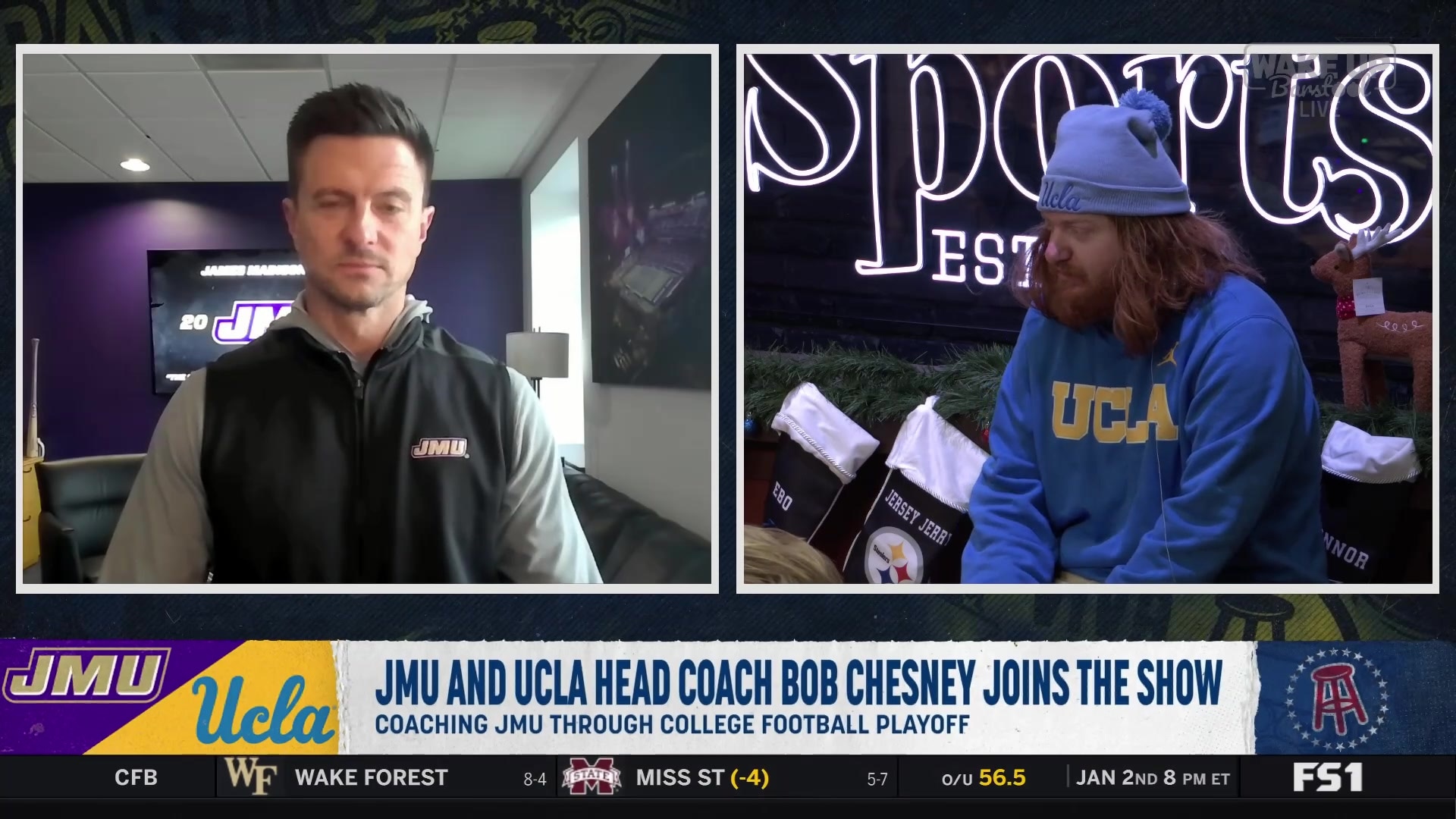 Coach Bob Chesney reveals his reality TV past on "Cowboy U"