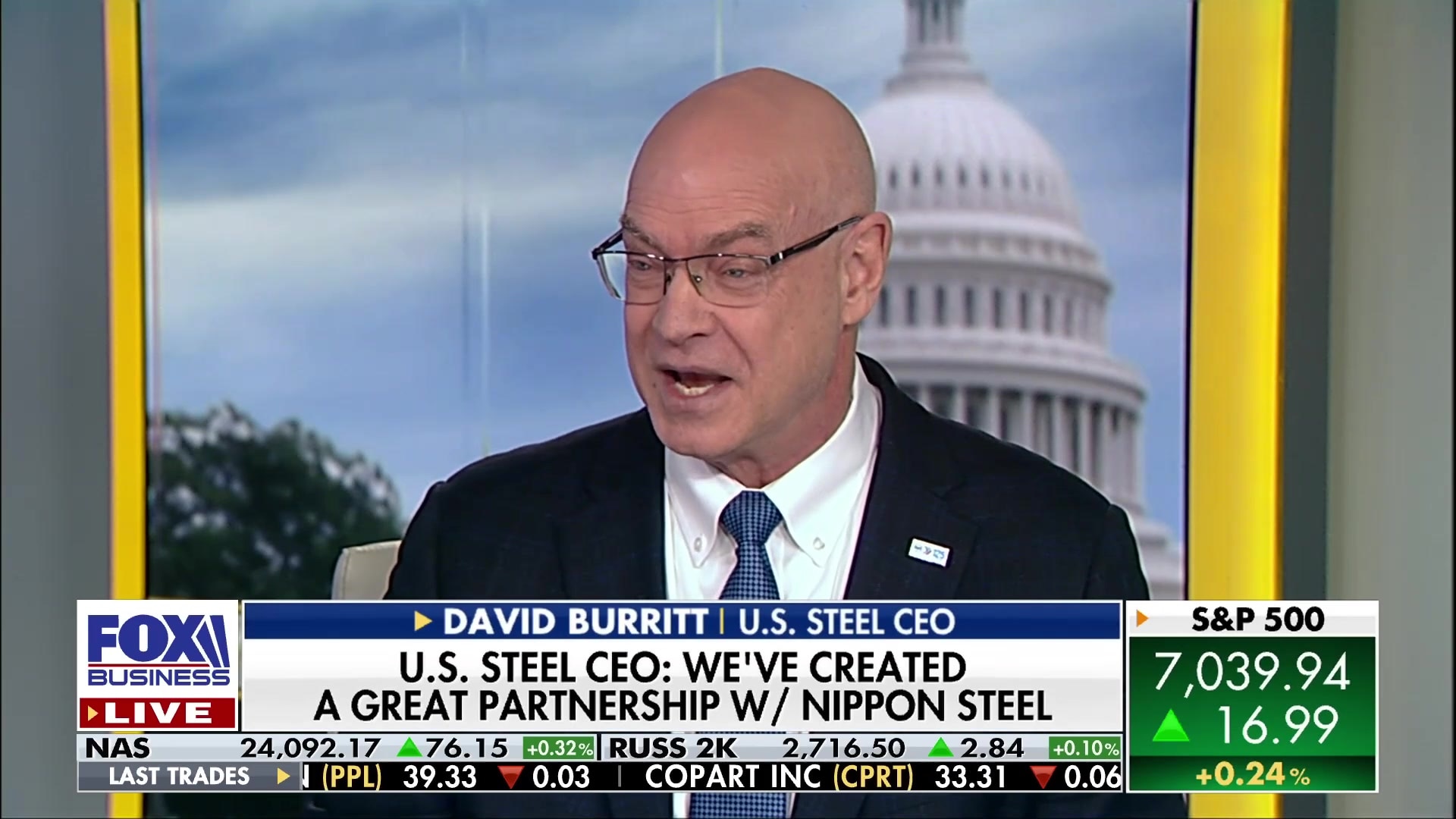 US Steel CEO: Nippon Steel deal creates jobs, boosts economy