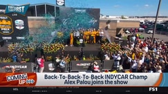 Back-to-back-to-back IndyCar champ Alex Palou joins First Things First