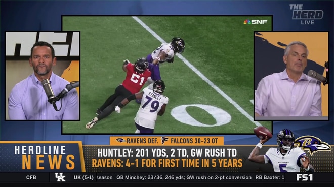 Colin Cowherd explains why Tyler Huntley is the NFL's premier backup quarterback