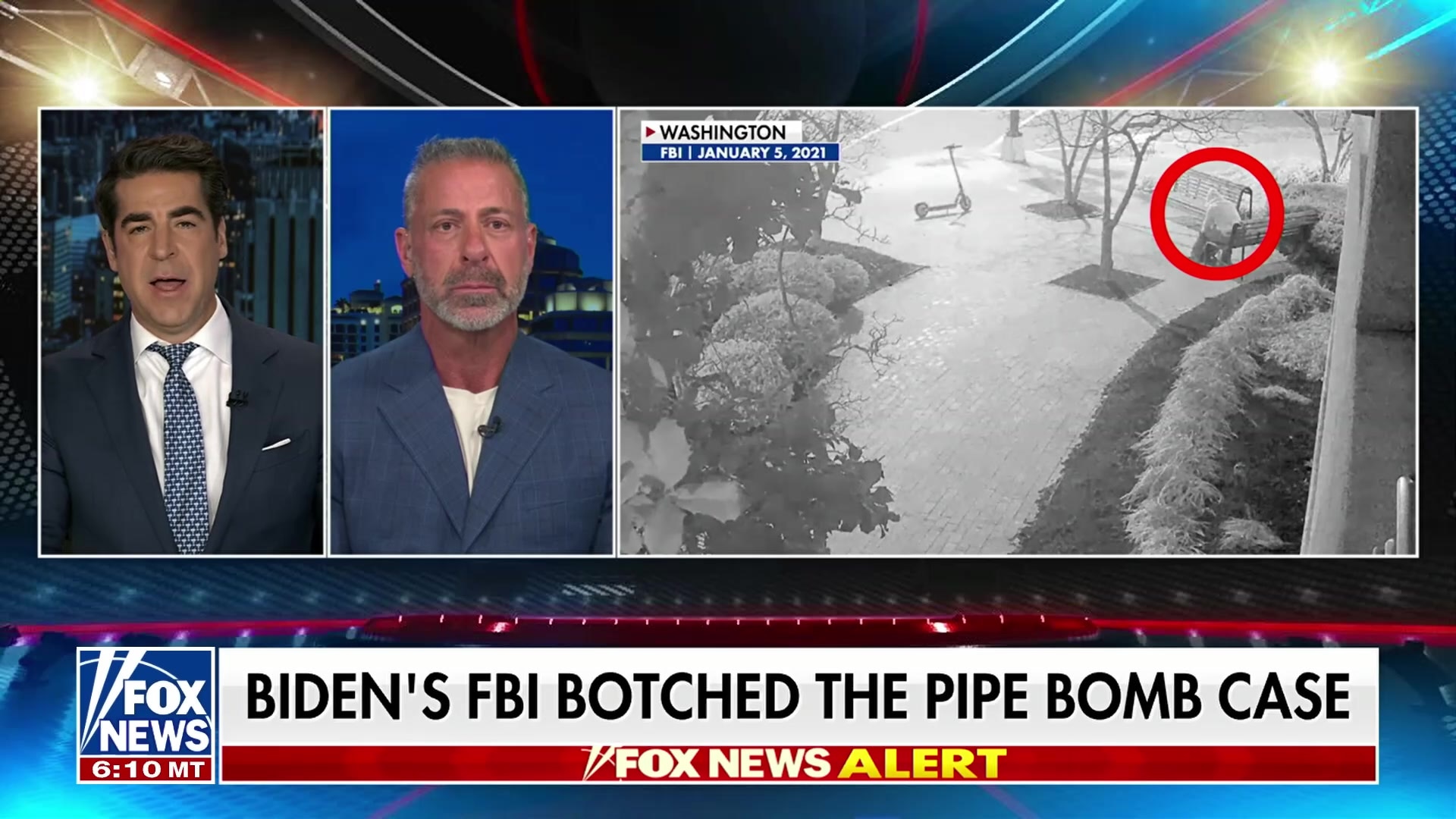 Former FBI agent: Biden's FBI stood down on pipe bomb case due to political narratives