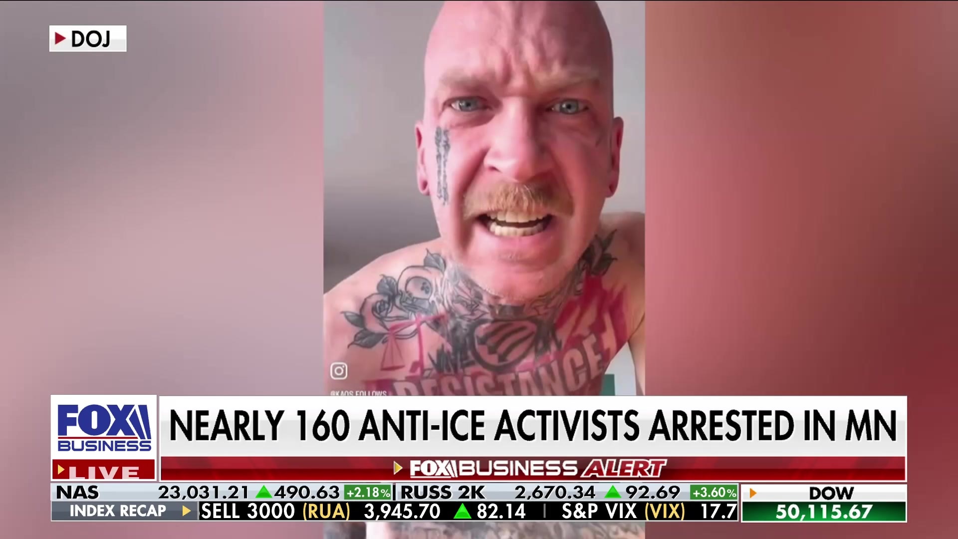Antifa member Kyle Wagner charged with federal crimes after threatening ICE officers
