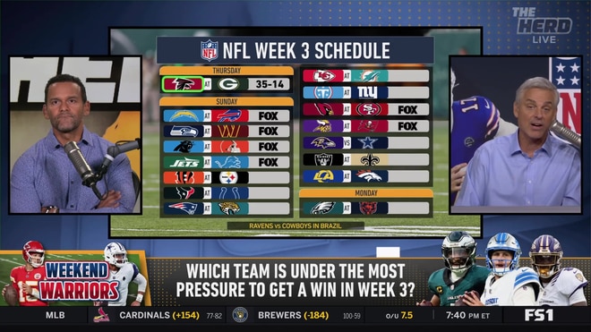 Colin Cowherd calls out Aaron Rodgers' outdated offensive style