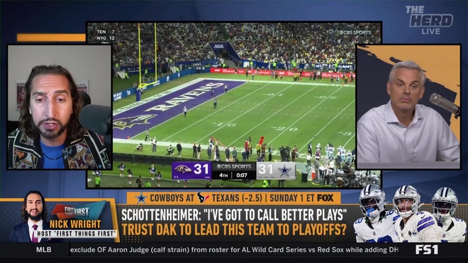 Nick Wright exposes Dallas Cowboys' late-game coaching blunders
