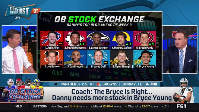 Coach and Danny clash over Bryce Young's quarterback ranking