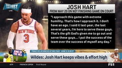 Josh Hart's selfless mentality and defensive impact for the Knicks