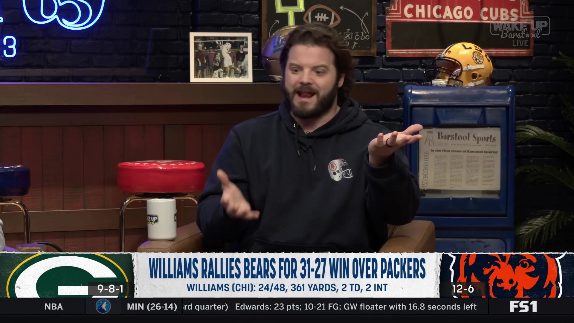 Dave Portnoy criticizes Patriots' two-point conversion decision