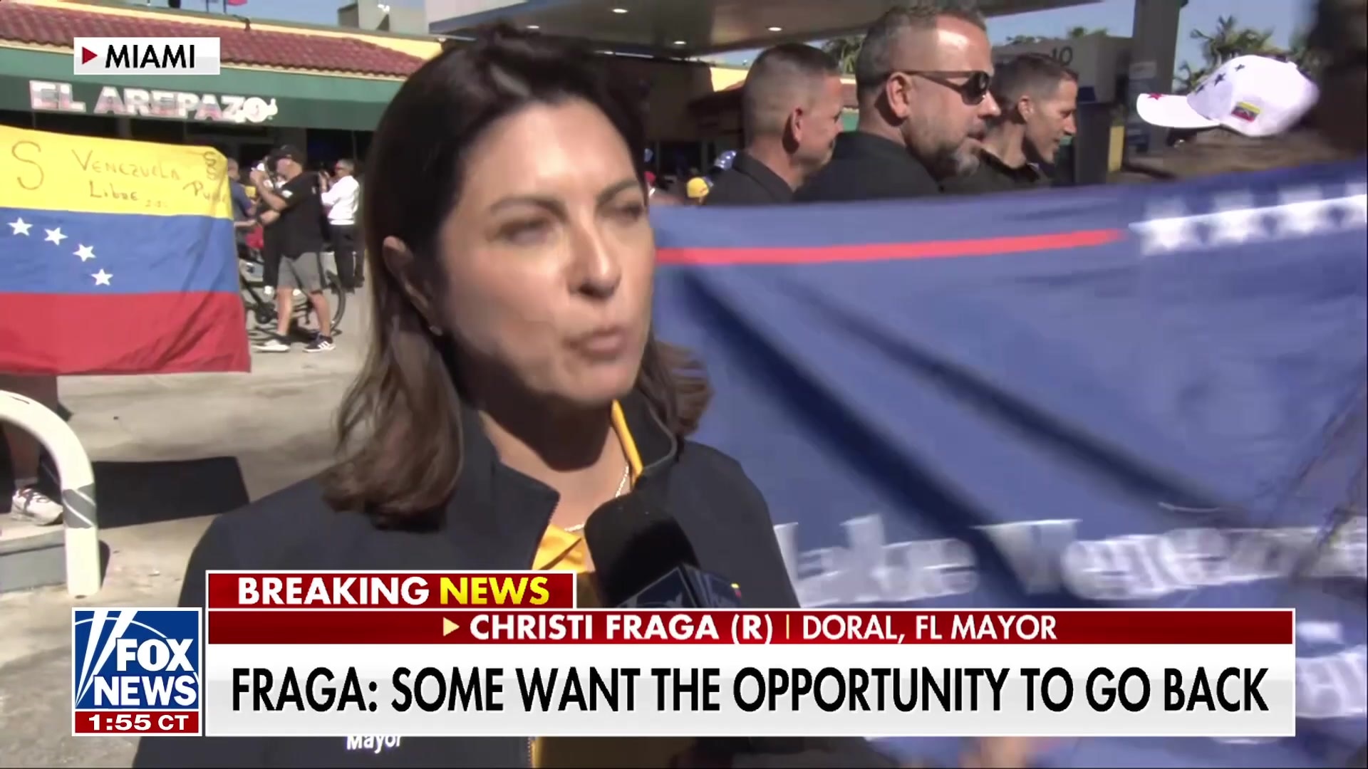 Doral Mayor Christi Fraga on Venezuelans returning home to rebuild