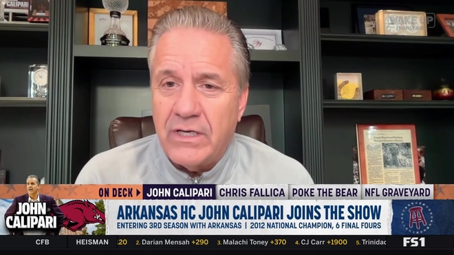 John Calipari on dealing with pressure and the passionate Arkansas fanbase