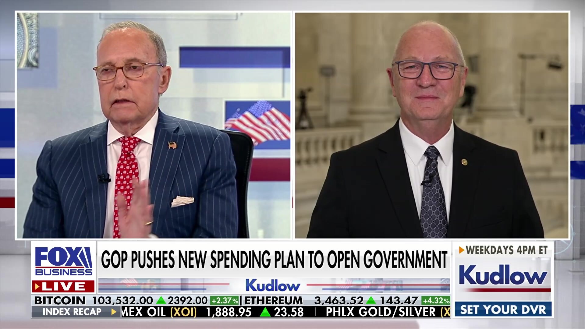 Kudlow argues government shutdown is a distraction from pro-growth policies