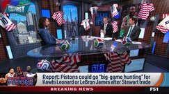 Pistons targeting Kawhi Leonard or LeBron James after trade?
