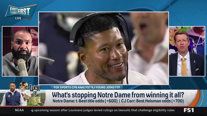 RJ Young explains why he is skeptical of Notre Dame this season