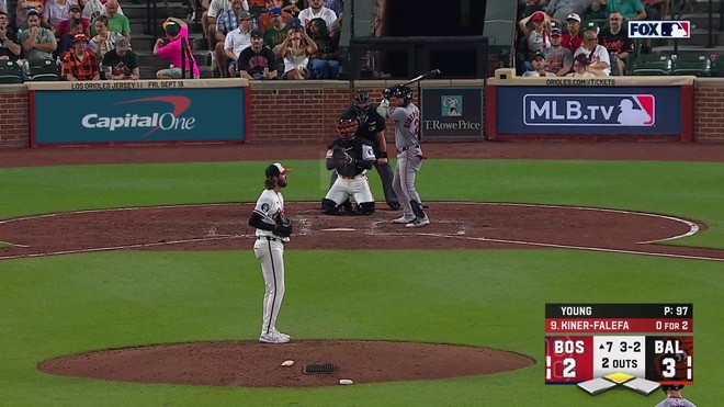 Isiah Kiner-Falefa laces an RBI single to right field