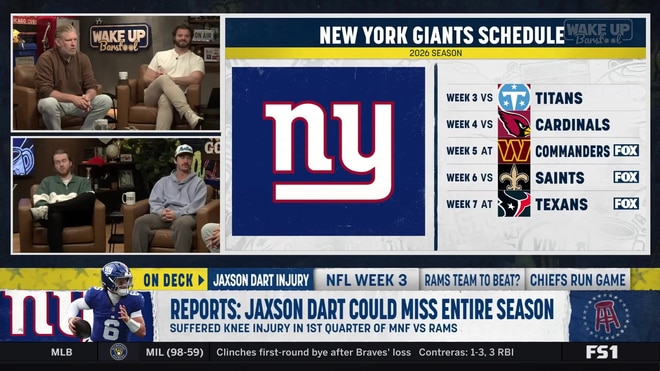 Should the New York Giants trade for a quarterback after Jaxson Dart's injury?
