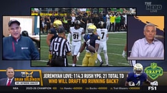 Brian Baldinger praises Jeremiah Love's versatility and Kenyon Sadiq's explosive first step