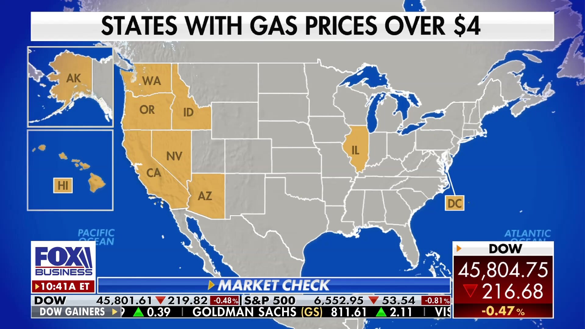 Gas Prices Soar Above $4 in Several US States