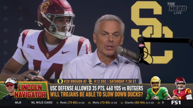 Colin Cowherd explains why Oklahoma and USC both miss what the other has