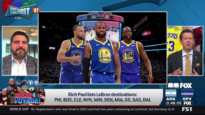 Rich Paul's LeBron destination whiteboard is 'spectacularly weird'