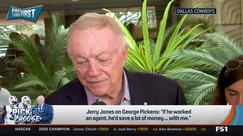 Jerry Jones makes controversial comments about George Pickens' agent