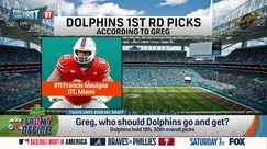 Greg Jennings reveals his ideal Dolphins 1st round picks