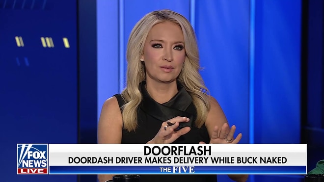 'The Five' panel reacts to naked DoorDash driver caught on Ring camera