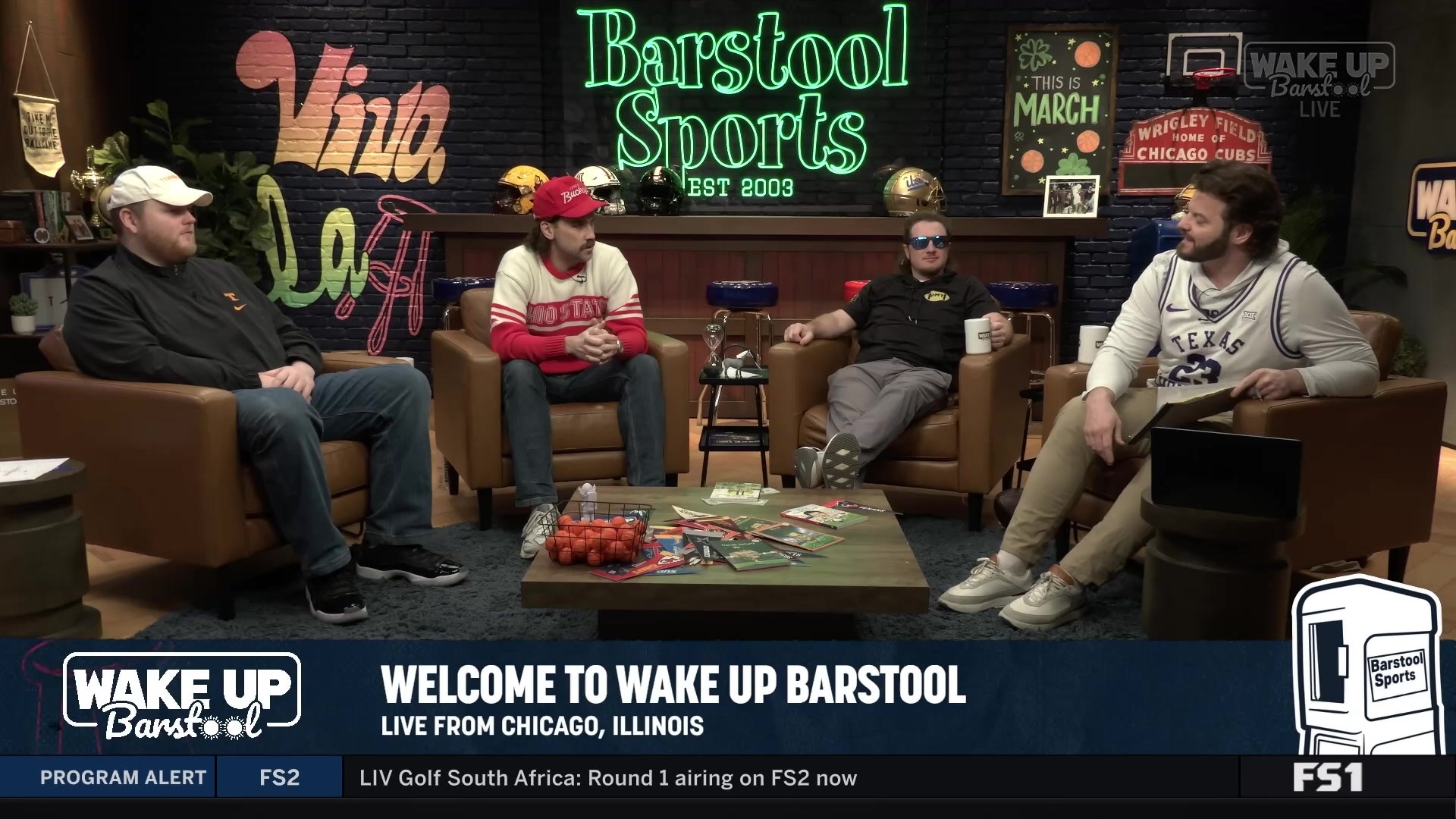 Host jokingly trolls Mark Titus about TCU vs Ohio State matchup