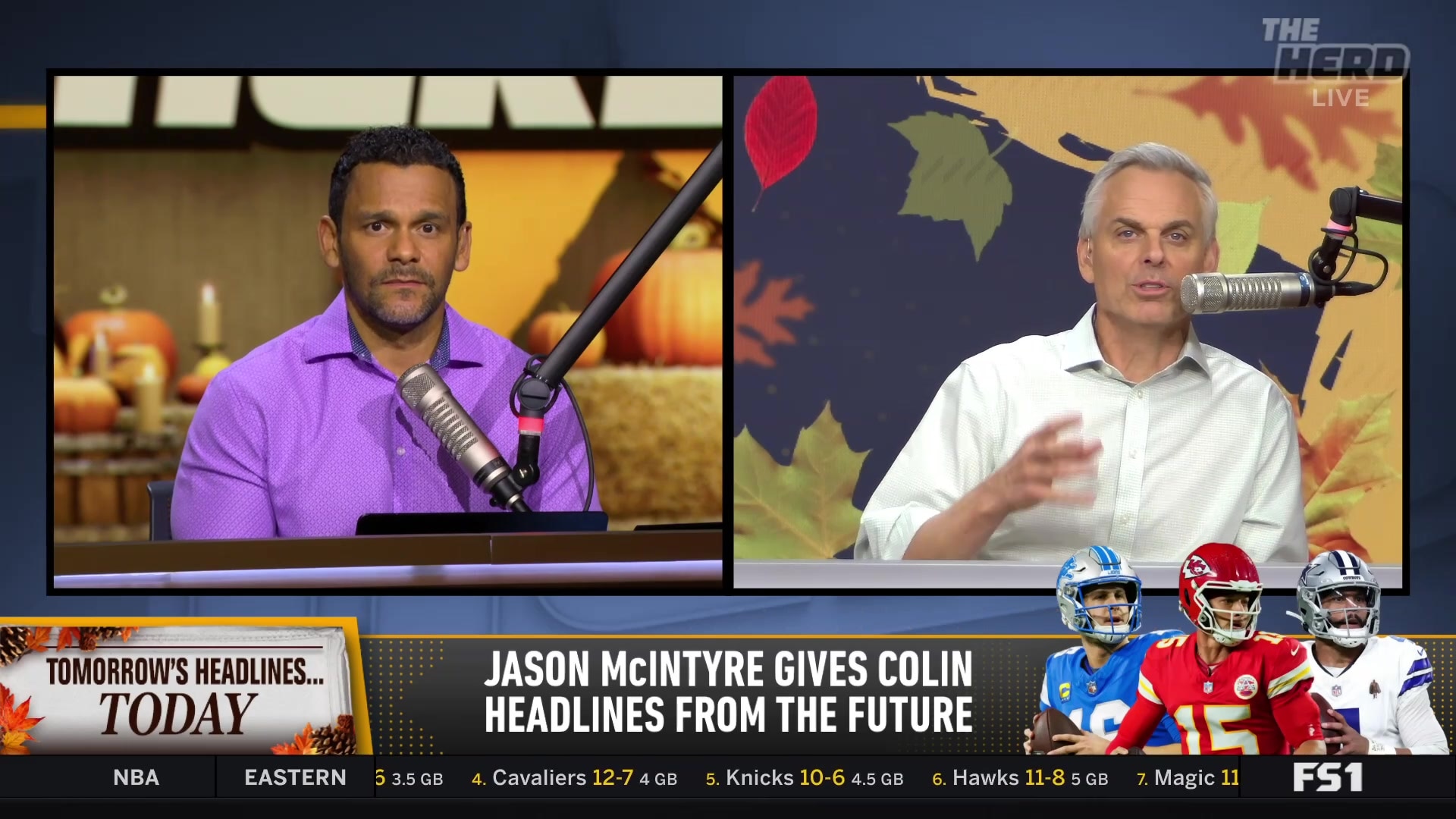 Colin Cowherd and Jason McIntyre define the "bridge quarterback"